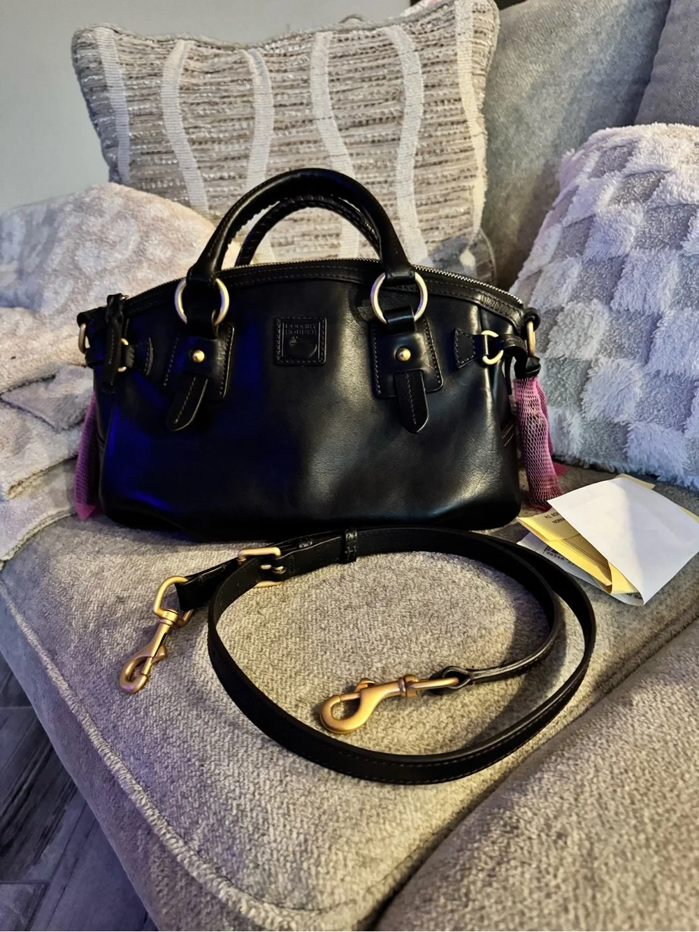 Dooney and Bourke Florentine medium mail Satchel Handbag - Picture 10 of 12